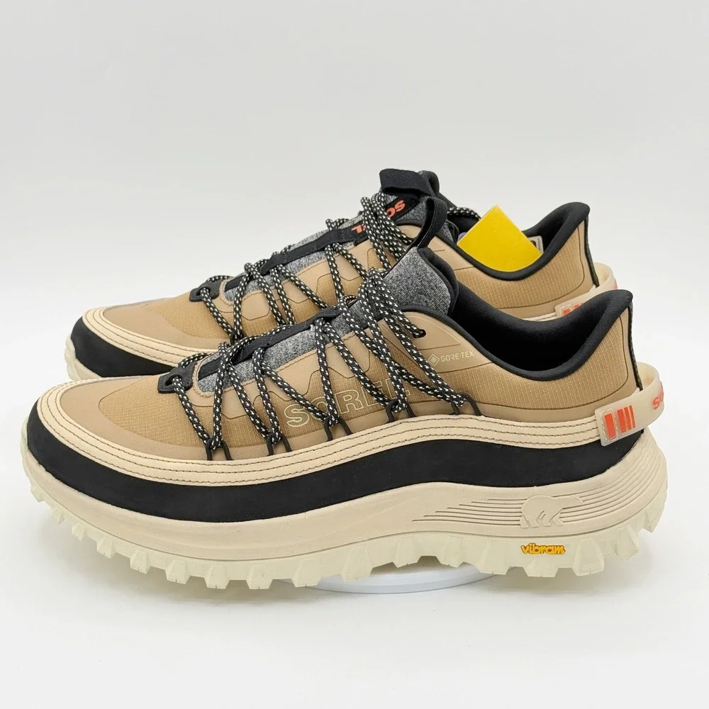 Sorel Callsign Horizon GTX Low Shoes Size 11 Mens Buff / Beige Waterproof NEW